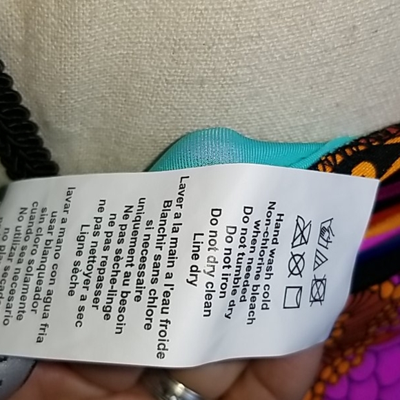 NWT Trina Turk Electric Reef Tankini Top - Picture 6 of 9